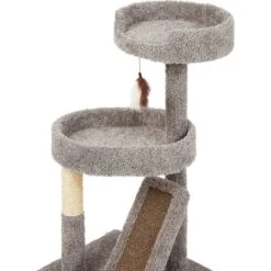 Frisco 44-in Real Carpet Cat Tree With Replaceable Corrugate Scratcher 6 Frisco 44-in Real Carpet Cat Tree With Replaceable Corrugate Scratcher -Frisco 282757 PT3. AC SS1800 V1621949247
