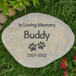 Frisco "In Loving Memory" Personalized Dog & Cat Memorial Garden Stone 7 Frisco "In Loving Memory" Personalized Dog & Cat Memorial Garden Stone -Frisco 287026 PT2. AC SS1800 V1645638995