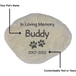Frisco "In Loving Memory" Personalized Dog & Cat Memorial Garden Stone 8 Frisco "In Loving Memory" Personalized Dog & Cat Memorial Garden Stone -Frisco 287026 PT3. AC SS1800 V1645639616
