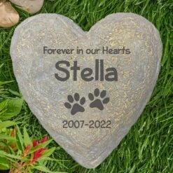 Frisco "Forever In Our Hearts" Personalized Dog & Cat Memorial Garden Stone 7 Frisco "Forever In Our Hearts" Personalized Dog & Cat Memorial Garden Stone -Frisco 287029 PT2. AC SS1800 V1645642905