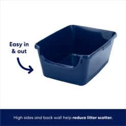 Frisco High Sided Cat Litter Box, Extra Large & World's Best Multi-Cat Unscented Clumping Corn Cat Litter -Frisco 293046 PT3. AC SS1800 V1620014824