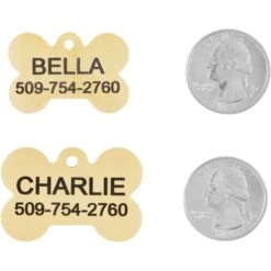Frisco Brass Personalized Dog ID Tag 8 Frisco Brass Personalized Dog ID Tag -Frisco 296191 PT5. AC SS1800 V1628186578