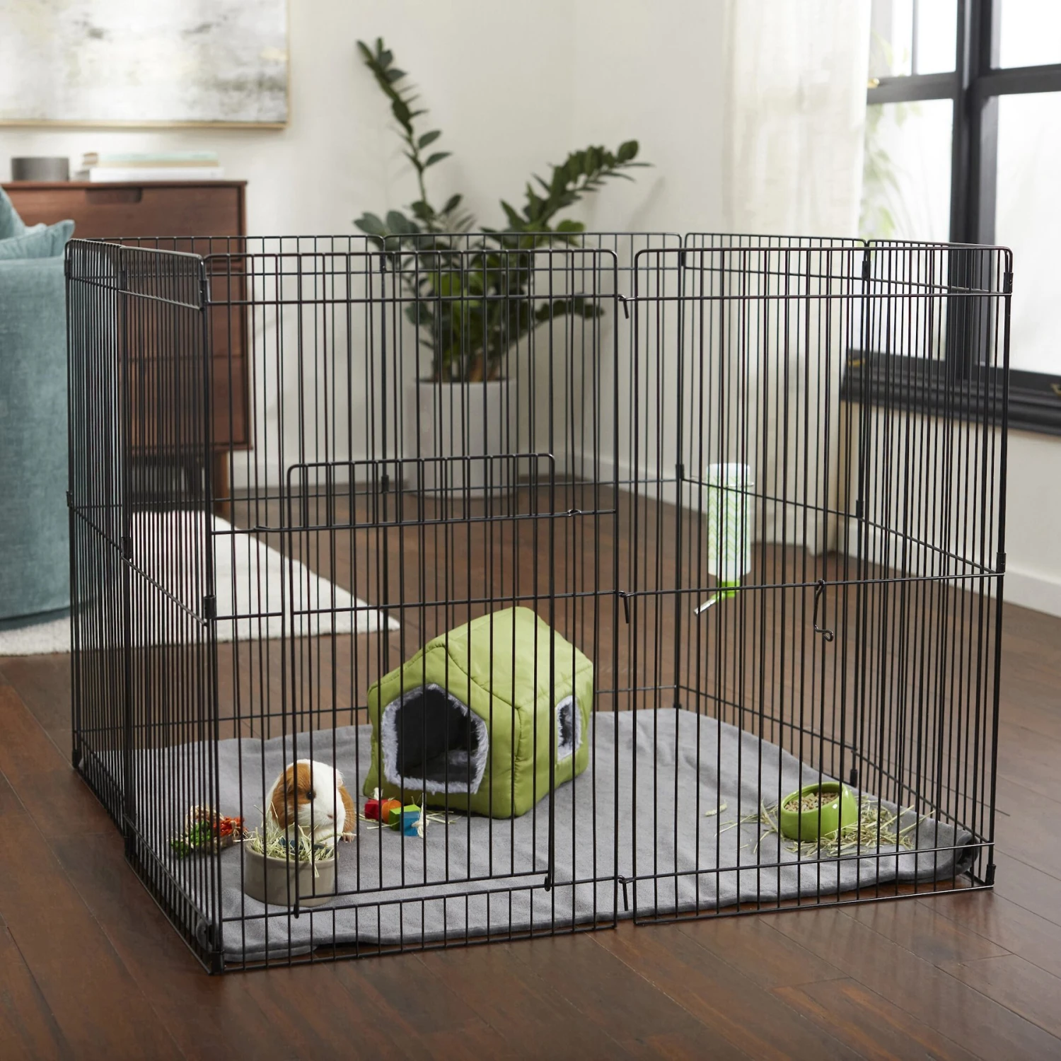 Frisco Wire Small Pet Playpen With Door, 29-in 1 Frisco Wire Small Pet Playpen With Door, 29-in
