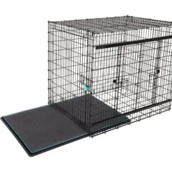 Frisco Heavy Duty Enhanced Lock Sliding Double Door Fold & Carry Wire Dog Crate & Mat Kit, 54 Inch 11 Frisco Heavy Duty Enhanced Lock Sliding Double Door Fold & Carry Wire Dog Crate & Mat Kit, 54 Inch -Frisco 297463 PT4. AC SS1800 V1633115460