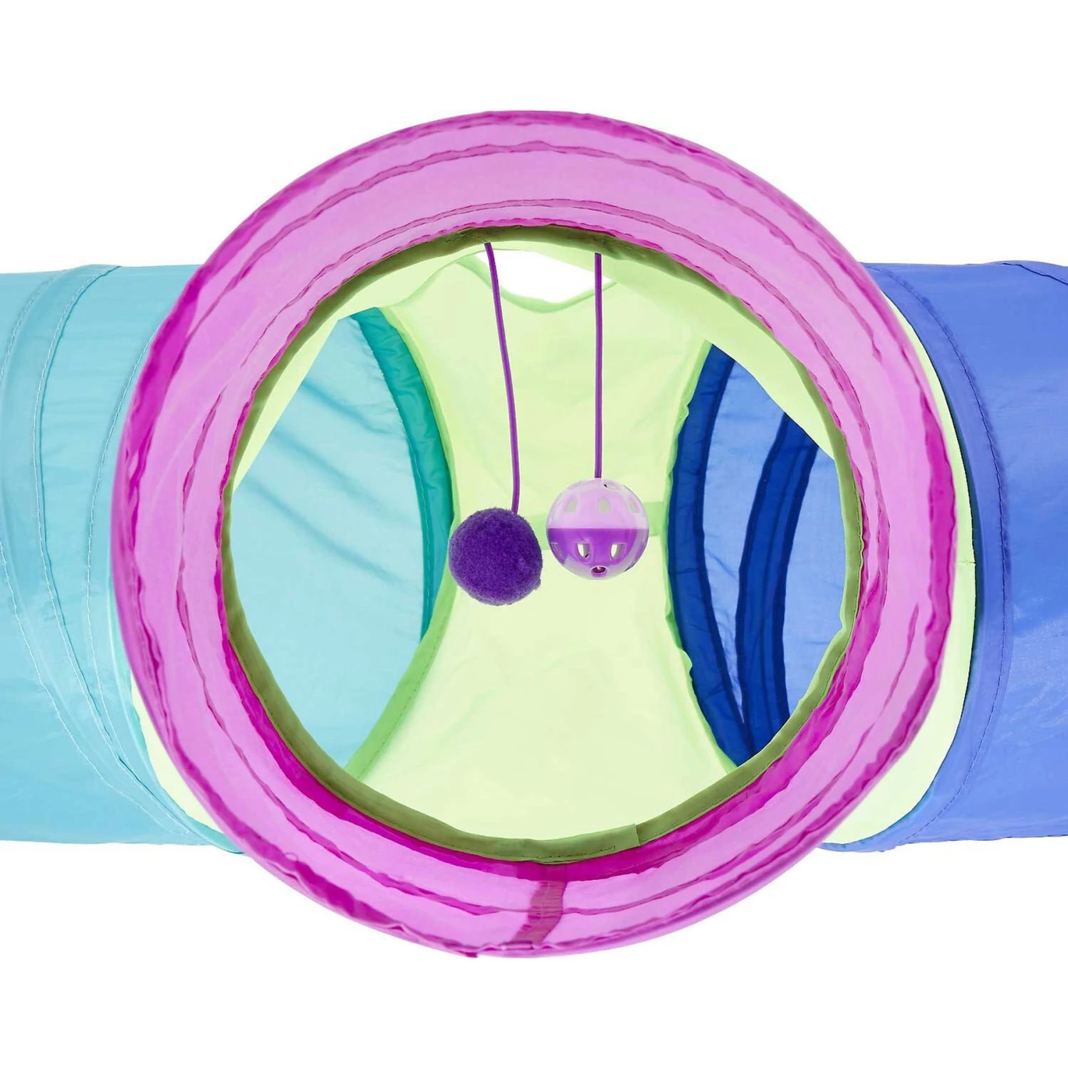 Hartz Delectables Stew Chicken & Tuna Lickable Cat Treat & Frisco Foldable Play Tri-Tunnel Cat Toy 7 Hartz Delectables Stew Chicken & Tuna Lickable Cat Treat & Frisco Foldable Play Tri-Tunnel Cat Toy - Image 7