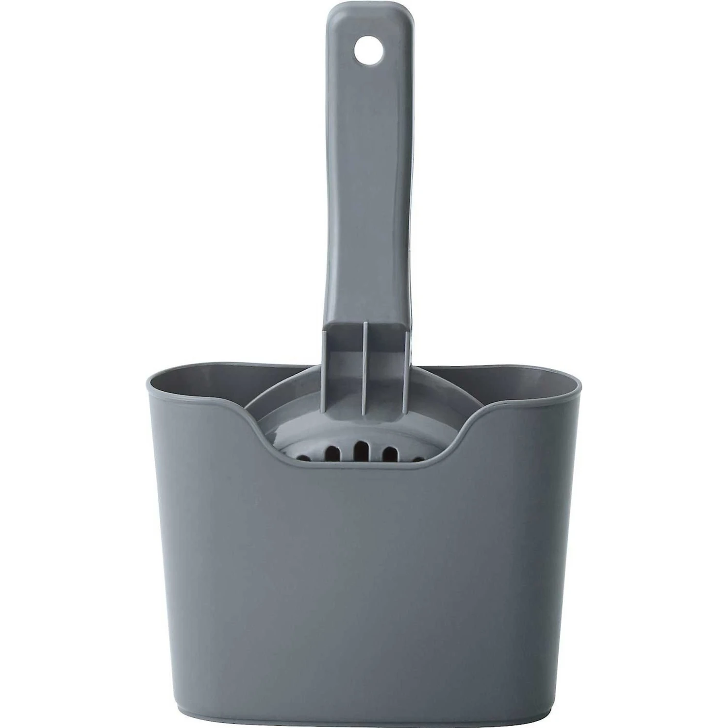 Frisco Plastic Litter Scooper With Caddy & IRIS USA Open Top Litter Box With Scatter Shield 2 Frisco Plastic Litter Scooper With Caddy & IRIS USA Open Top Litter Box With Scatter Shield - Image 2