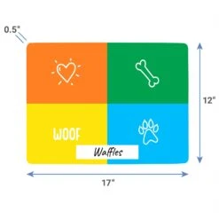 Frisco Woof Personalized Dog & Cat Placemat 7 Frisco Woof Personalized Dog & Cat Placemat -Frisco 299560 PT3. AC SS1800 V1636120375