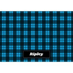 Frisco Plaid Personalized Dog & Cat Placemat -Frisco 299564 PT2. AC SS1800 V1636048655