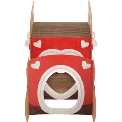 Frisco Valentine Love Carriage Cardboard Cat House, 2-Story -Frisco 301565 PT2. AC SS1800 V1637694179