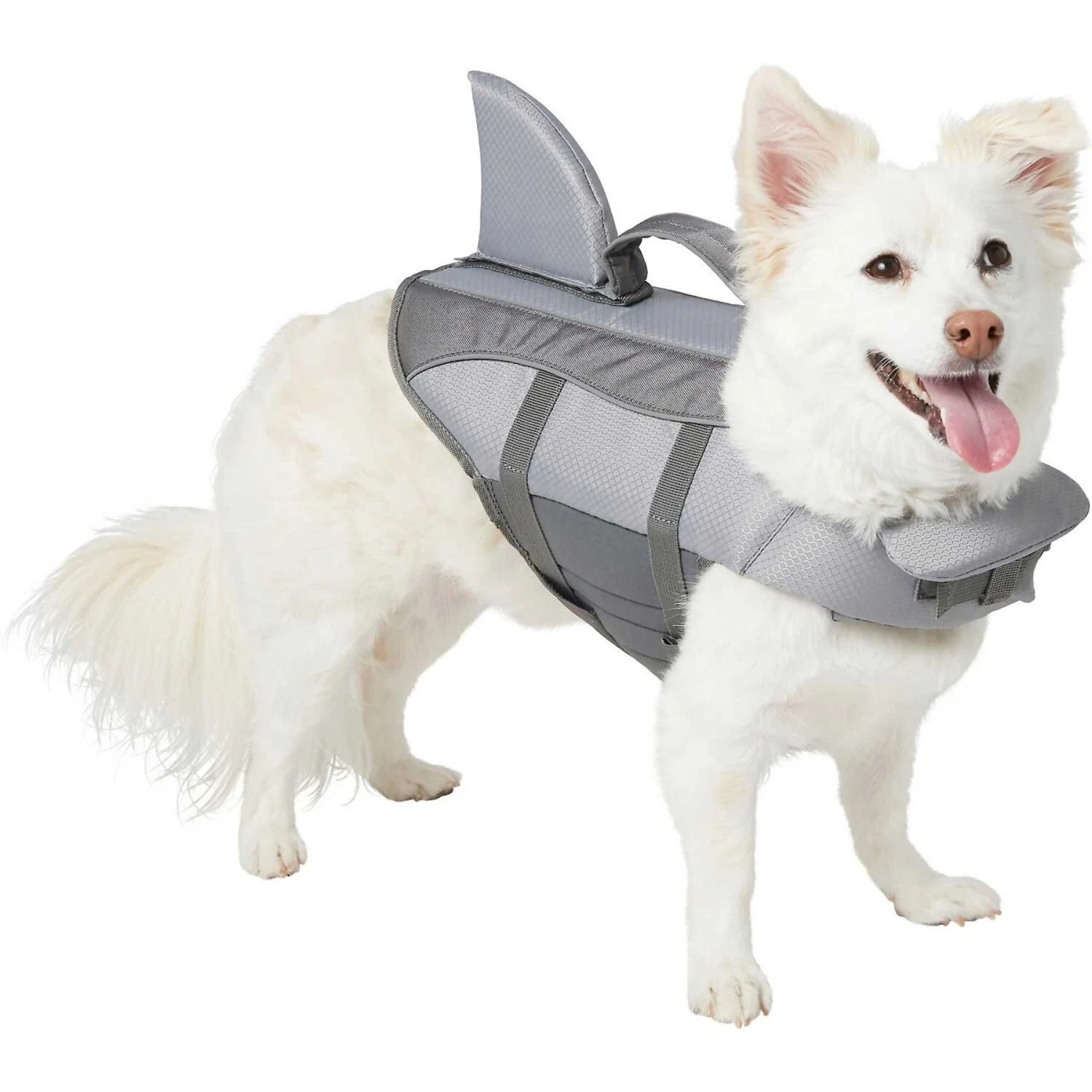 Frisco Shark Dog Life Jacket & KONG Aqua Dog Toy 2 Frisco Shark Dog Life Jacket & KONG Aqua Dog Toy - Image 2