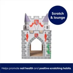 Frisco Castle Cardboard Cat House, 2-Story 8 Frisco Castle Cardboard Cat House, 2-Story -Frisco 308822 PT2. AC SS1800 V1689354927