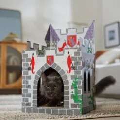 Frisco Castle Cardboard Cat House, 2-Story 10 Frisco Castle Cardboard Cat House, 2-Story -Frisco 308822 PT4. AC SS1800 V1688677261