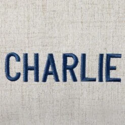 Frisco Personalized Knife Edge Bed, Beige Linen, X-Large -Frisco 311760 PT4. AC SS1800 V1630593991