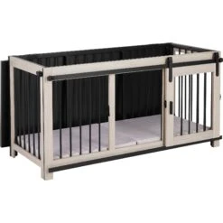 Frisco "Rockford" Dog Crate Credenza & Mat 8 Frisco "Rockford" Dog Crate Credenza & Mat -Frisco 315187 PT4. AC SS1800 V1634154719