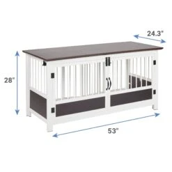Frisco "Roma" Dog Crate Credenza & Mat 8 Frisco "Roma" Dog Crate Credenza & Mat -Frisco 315189 PT3. AC SS1800 V1681145357