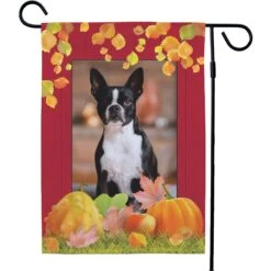 Frisco Personalized Double Sided Printed Fall Garden Flag -Frisco 315424 PT3. AC SS1800 V1663872018
