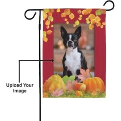 Frisco Personalized Double Sided Printed Fall Garden Flag -Frisco 315424 PT4. AC SS1800 V1663871698