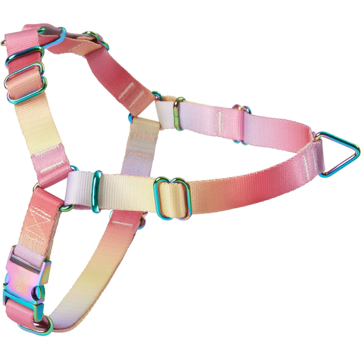 Frisco Pink Ombre Style Dog Harness 1 Frisco Pink Ombre Style Dog Harness