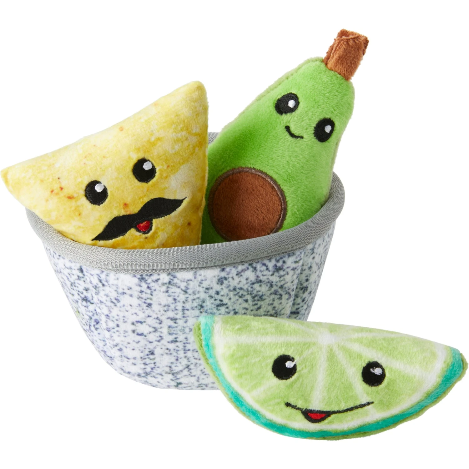 Frisco Guacamole Bowl Cat Toy With Catnip, Medium, 4 Count 1 Frisco Guacamole Bowl Cat Toy With Catnip, Medium, 4 Count