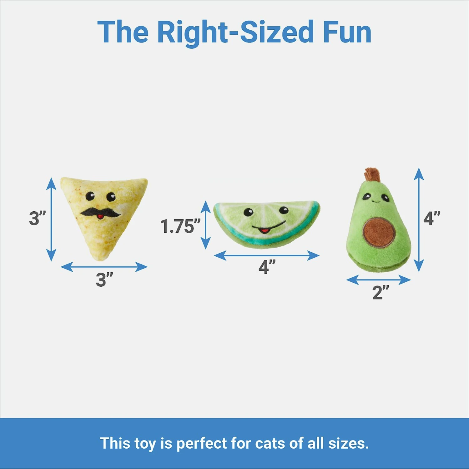 Frisco Guacamole Bowl Cat Toy With Catnip, Medium, 4 Count 2 Frisco Guacamole Bowl Cat Toy With Catnip, Medium, 4 Count - Image 2