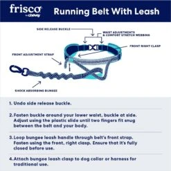 Frisco Outdoor Running Belt With Bungee Dog Leash 11 Frisco Outdoor Running Belt With Bungee Dog Leash -Frisco 331408 PT5. AC SS1800 V1663191469