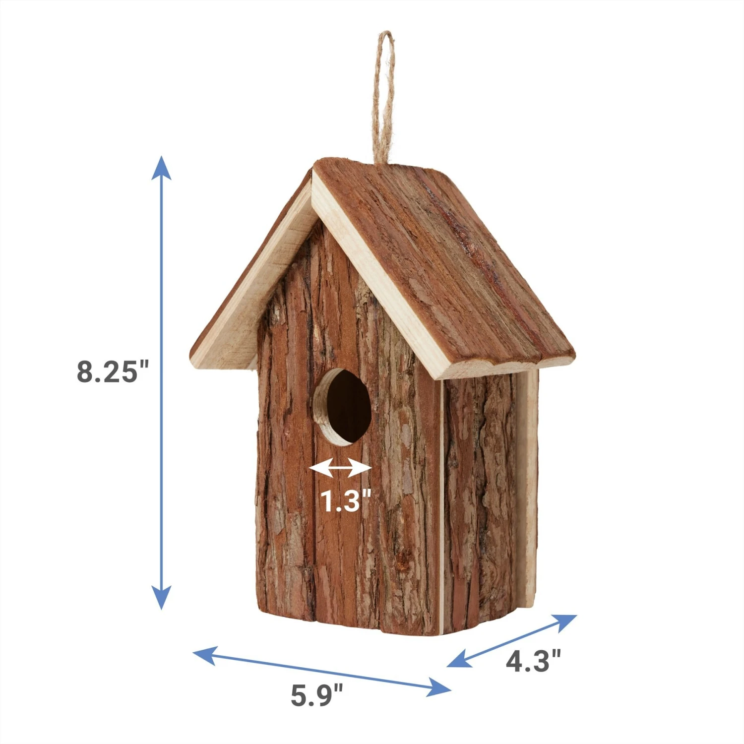 Frisco Rustic Wild Bird House 2 Frisco Rustic Wild Bird House - Image 2