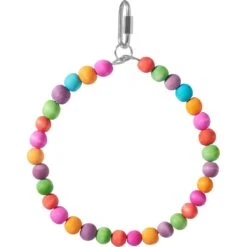 Frisco Beaded Halo Bird Toy