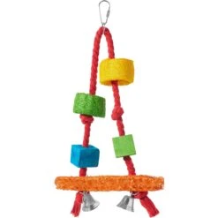 Frisco Loofah Swing Bird Toy