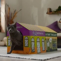 Frisco Halloween A-Paw-Thecary & Chop House Cardboard Cat House With Catnip 8 Frisco Halloween A-Paw-Thecary & Chop House Cardboard Cat House With Catnip -Frisco 344002 PT3. AC SS1800 V1657657029