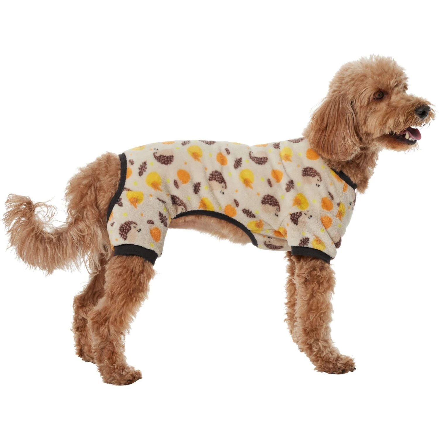 Frisco Hedgehog Dog & Cat Fleece Pajamas 3 Frisco Hedgehog Dog & Cat Fleece Pajamas - Image 3