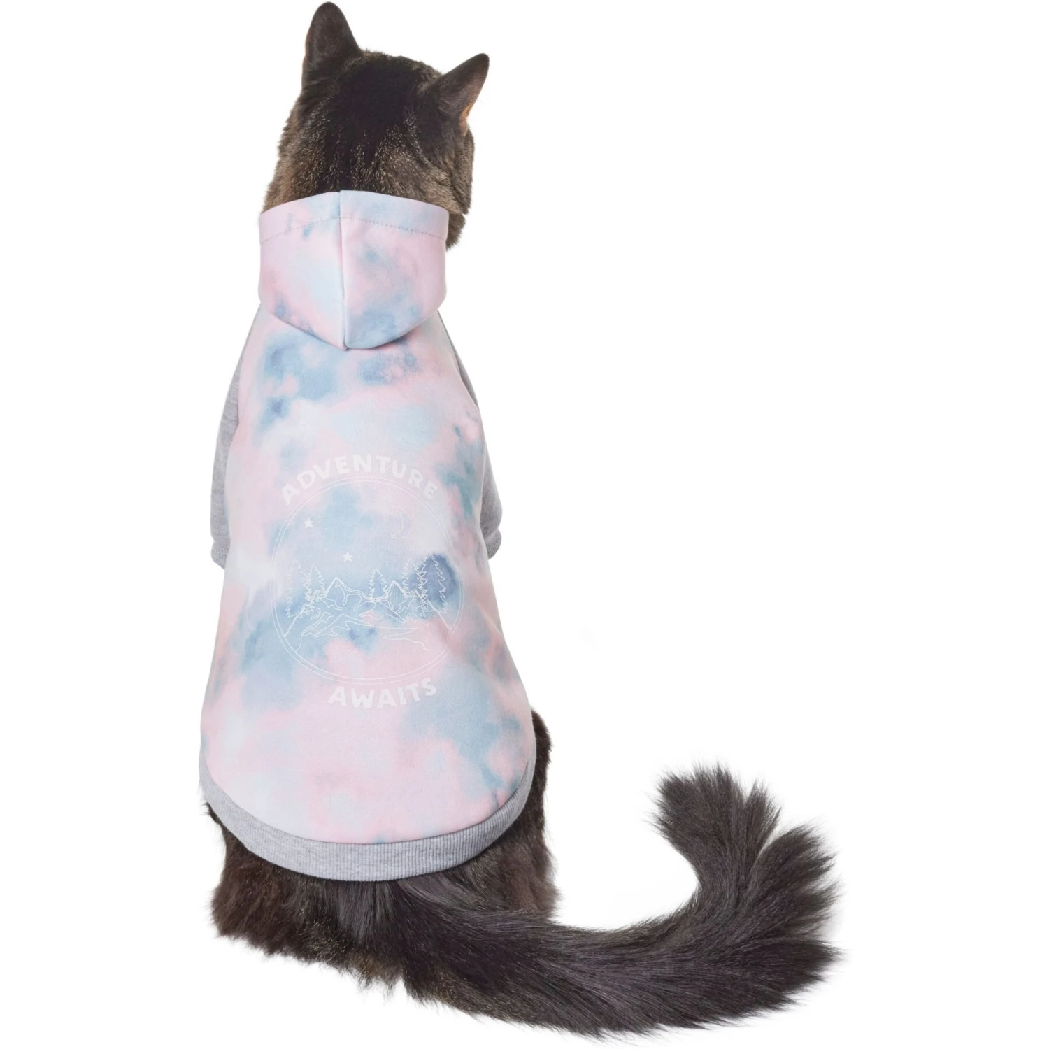 Frisco Pink Tie Dye Dog & Cat Hoodie 1 Frisco Pink Tie Dye Dog & Cat Hoodie