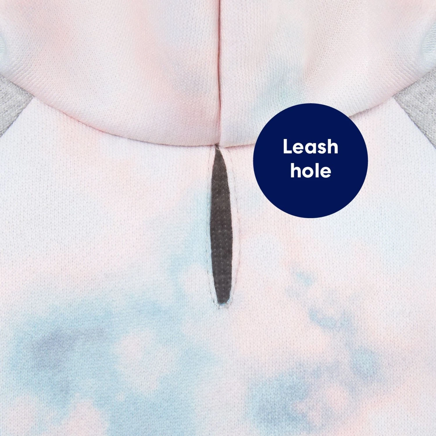 Frisco Pink Tie Dye Dog & Cat Hoodie 6 Frisco Pink Tie Dye Dog & Cat Hoodie - Image 6