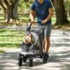 Frisco No-Zip, Cabin Collapsible Cat & Dog Stroller