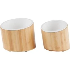 Frisco Elevated Slanted Bamboo Melamine Non-Skid Dog Bowl With Bamboo Stand 12 Frisco Elevated Slanted Bamboo Melamine Non-Skid Dog Bowl With Bamboo Stand -Frisco 363387 PT5. AC SS1800 V1657657267