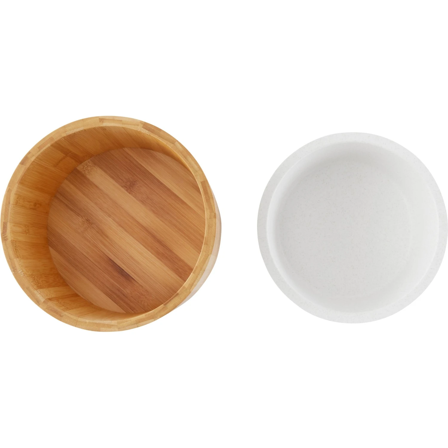 Frisco Elevated Non-Skid Bamboo Melamine Dog Bowl With Bamboo Stand 3 Frisco Elevated Non-Skid Bamboo Melamine Dog Bowl With Bamboo Stand - Image 3