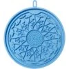 Frisco Non-skid Flower Silicone Dog & Cat Lick Mat, Blue