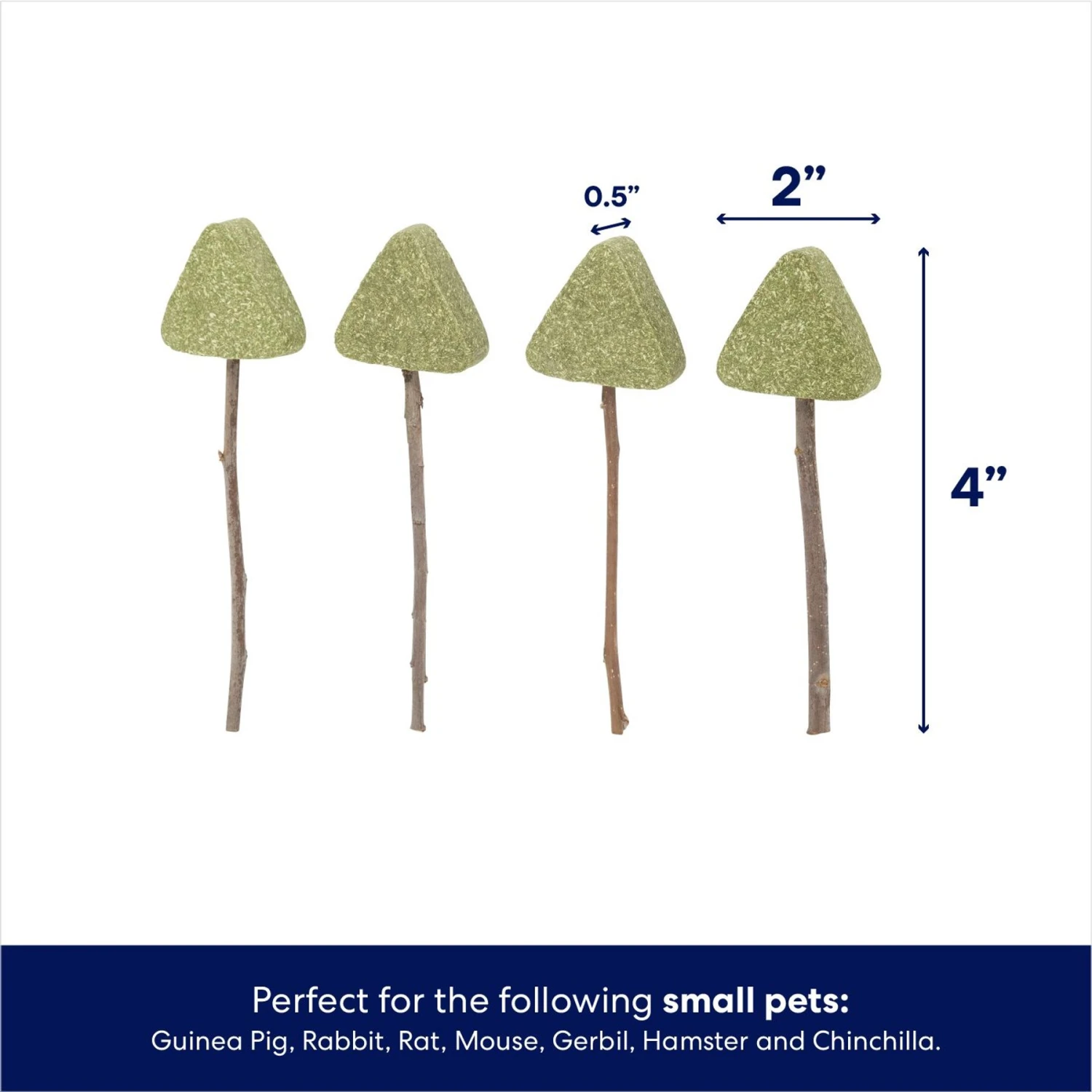 Frisco Hay Trees Small Pet Toy 2 Frisco Hay Trees Small Pet Toy - Image 2