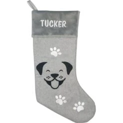 Frisco Personalized Happy Dog Holiday Dog Stocking