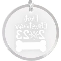 Frisco "First Christmas" Round Shaped Personalized Ornament -Frisco 582622 PT3. AC SS1800 V1697131877