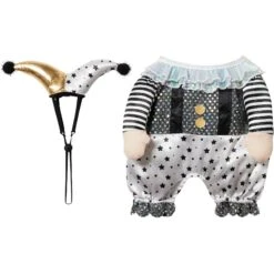 Frisco Front Walking Glitter Clown Dog & Cat Costume -Frisco 707542 PT4. AC SS1800 V1689278779