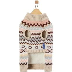 Frisco Sherpa Lined Fairisle Dog & Cat Sweater -Frisco 718422 PT4. AC SS1800 V1692978165