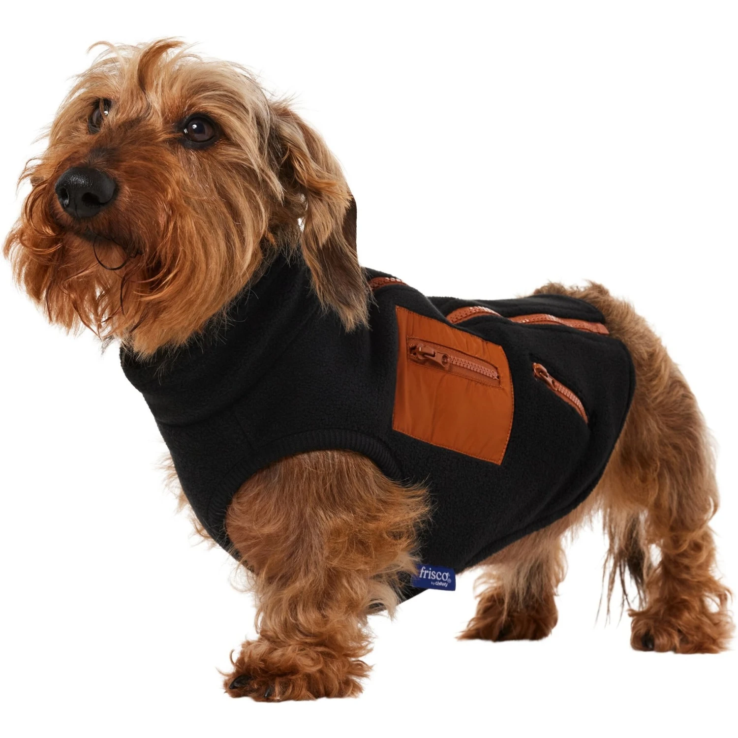 Frisco Light Weight Leopard Print Lined Fleece Dog & Cat Vest 3 Frisco Light Weight Leopard Print Lined Fleece Dog & Cat Vest - Image 3