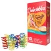 Hartz Delectables Squeeze Up Variety Pack Lickable Cat Treats & Frisco Colorful Springs Cat Toy