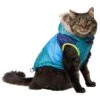 Frisco Heavy Weight Urban City Colorblock Dog & Cat Parka With Sherpa Lining