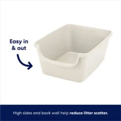 Frisco High Sided Cat Litter Box, Extra Large & Frisco Rectangular Cat Litter Mat -Frisco 933398 PT3. AC SS1800 V1692305628