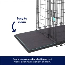 Frisco Heavy Duty Enhanced Lock Double Door Fold & Carry Wire Dog Crate & Mat Kit & MidWest Quiet Time Fleece Dog Crate Mat 13 Frisco Heavy Duty Enhanced Lock Double Door Fold & Carry Wire Dog Crate & Mat Kit & MidWest Quiet Time Fleece Dog Crate Mat -Frisco 947398 PT4. AC SS1800 V1693601869
