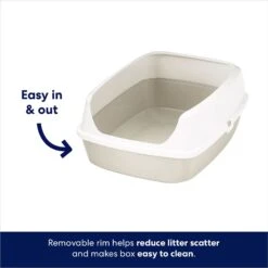 Frisco Open Top Cat Litter Box With Rim, Large & Frisco Plastic Litter Scooper With Caddy 12 Frisco Open Top Cat Litter Box With Rim, Large & Frisco Plastic Litter Scooper With Caddy -Frisco 947526 PT3. AC SS1800 V1693600753