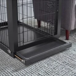 Frisco Double Door Furniture Style Dog Crate, Black & Frisco Swirl Dog Crate Mat 12 Frisco Double Door Furniture Style Dog Crate, Black & Frisco Swirl Dog Crate Mat -Frisco 947710 PT3. AC SS1800 V1693596973