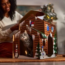 Frisco Holiday Log Cabin Cardboard Cat House & Frisco Holiday Christmas Tree Cardboard Cat House 13 Frisco Holiday Log Cabin Cardboard Cat House & Frisco Holiday Christmas Tree Cardboard Cat House -Frisco 986238 PT4. AC SS1800 V1698257790