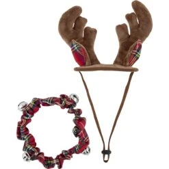 Frisco Jingle Bells Dog & Cat Holiday Collar With Bells, 1 Count & Frisco Holiday Antler Headband & Bell Collar Dog & Cat Costume 14 Frisco Jingle Bells Dog & Cat Holiday Collar With Bells, 1 Count & Frisco Holiday Antler Headband & Bell Collar Dog & Cat Costume -Frisco 986294 PT5. AC SS1800 V1698258116